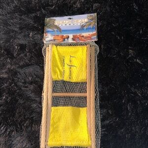 Beach Head  Head Hammock with Yellow Accents